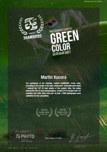 Martin Kucera 35 Awards